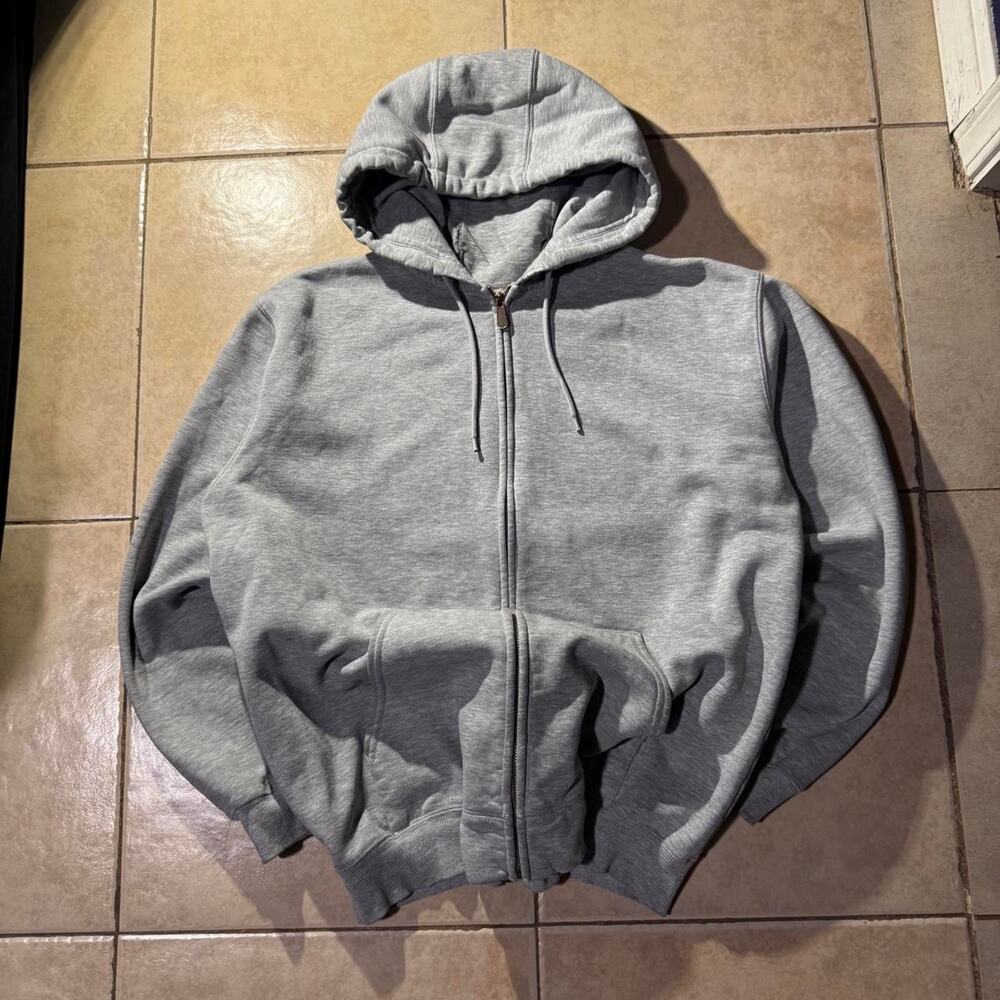 Vintage y2k gray carhartt cotton hoodie Size L in Mens